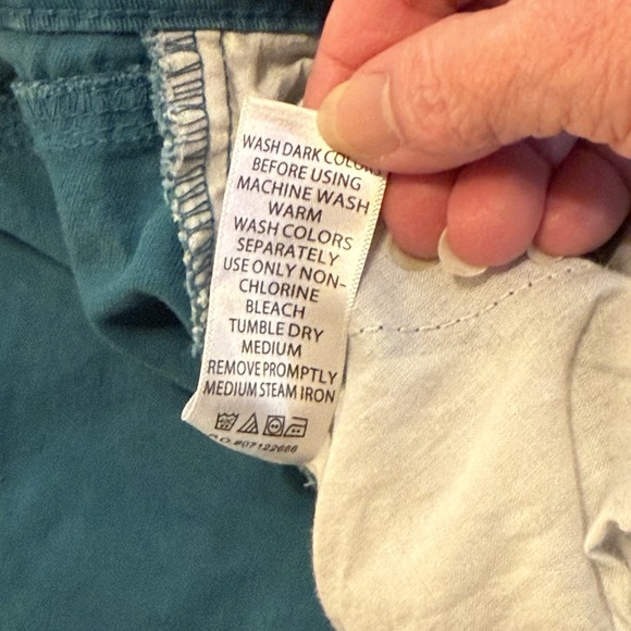 Woman Within Womens 22WP Jeans Teal Cottagecore Western Boho Resortwear Fairy - Picture 10 of 10